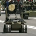 Na paradi u Tatarstanu prodefilovali borbeni roboti