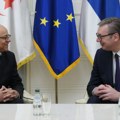 Vučić primio u oproštajnu posetu ambasadora Alžira Fataha Mahraza