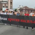 Održan protest u Čačku, organizatori Dveri, Narodna stranka i Grupa građana