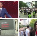 Kako su Pink i RTS izveštavali sa večerašnjeg protesta „Srbija protiv nasilja“ VIDEO