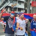 VIDEO Srpski navijači uz Vidovdan krenuli na meč Srbije, grmela pesma u Manili