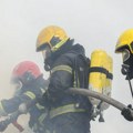 Požar u Novom Pazaru: Objekat potpuno izgoreo