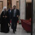 Vučić sa patrijarhom Porfirijem, Saborom SPC i Dodikom o Srebrenici i KiM