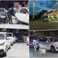 (Video) Opšti haos na pumpama u Crnoj Gori: Građani pohrlili da natoče gorivo zbog straha od nestašice! Sipa se i u rezervoare…