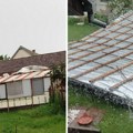 Pogledajte kako je strašno nevreme za samo 1 minut uništilo radionicu: Kraljevčanin ne veruje šta ga je snašno