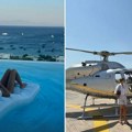 Snajka Novaka Đokovića leti helikopterom i kupa se u bazenu na vrhu nebodera Saška živi život punim plućima: Podelila…