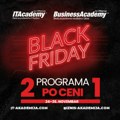 Velika Black Friday akcija na ITAcademy i BusinessAcademy: 2 programa po ceni 1