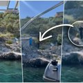Došli u Hrvatsku na letovanje - gađao ih kamenjem "Pretio da će nas ubiti" Snimljene šokantne scene u popularnoj uvali…