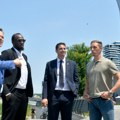 Jusein Bolt i Siniša Mali obišli Beograd na vodi: Prvi zvanični ambasador izložbe Ekspo 2027. nije krio oduševljenje