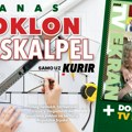 Ne propustite danas dva poklona uz Kurir! Skalpel plus dodatak TV Ekran