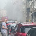 Požar na Vračaru, izgorelo nekoliko vozila