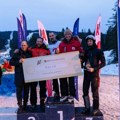 Humanitarnom ski trkom NLB Komercijalne banke i A1 Srbija obezbeđena donacija udruženju "Anđeli severa"