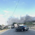 (VIDEO) Gust crni dim kod Pančevačkog mosta, vatrogasci gase požar