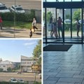 Horor na Karaburmi Muškarac pao sa krova tržnog centra, Hitna i policija na licu mesta (foto)