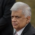 Pritvoreni bivši predsednik Šri Lanke Ranil Vikremesinge hospitalizovan