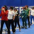 Srpski kvartet na Svetskom kupu u Ningbou: Zorana Arunović, Lazar Kovačević, Aleksandra Havran i Aleksa Rakonjac u Kini