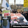 'Hoćemo istinu i pravdu', poručeno s masovnog protesta u Sarajevu zbog tramvajske nesreće