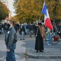 Izolovani incidenti na kraju protestnih šetnji u Francuskoj