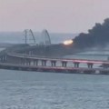 Nakon „vanredne situacije“: Saobraćaj obustavljen na glavnom mostu koji povezuje Krim i rusku oblast Krasnodar