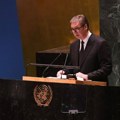 Analiza RSE o tome šta nije tačno u Vučićevom govoru u UN: Na Kosovu danas nema rata