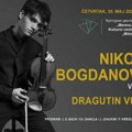 Muzičko veče u kcv "Miloš Crnjanski": Nastupiće Nikola Bogdanović i Dragutin Vučiić