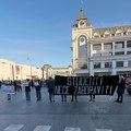 Novi Sad zastao na 15 minuta, studenti održali protest ispred RTV-a na Mišeluku