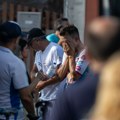 Prvi snimci sa mesta nesreće - biciklista naleteo na kombi i poginuo VIDEO