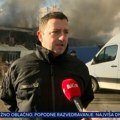 "Objekti su puni visokogorivnih materijala, gašenje će potrajati" Načelnik sektora za vanredne situacije za "Blic TV" izneo…