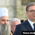 Vučić kod patrijarha po blagoslov pred zasedanje UN o Srebrenici