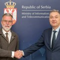 Ministar Ristić sa ambasadorom Bugarske o saradnji u oblasti telekomunikacija