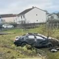 (Video): Filmska potera kod Ljubuškog: Automobil slupan, vozač ostavio drogu i pobegao