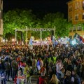 U centru dočekani studenti pešaci