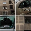 Automobili havarisani, srča na trotoaru: Ovako izgleda zgrada u Kosovskoj ulici jutro nakon eksplozije