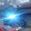 Požar u restoranu Mladost u centru Leskovca