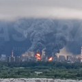 (Video) Moskva gori, crno nebo iznad grada! Dramatični snimci iz Moskve, grad u kolapsu, sve je stalo: Najveći ukrajinski udar…