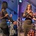 "Crna Tijana, šta je ovo, nije sultan sredio?" Snimak pevačice sa nastupa zapalio mreže - mnogi je nisu prepoznali!