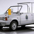 Evolucija papamobila: Od Pande do kragujevačkog Fiata 500L FOTO
