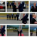Putin i Tramp se rukovali na pisti: Sreli se na pola puta (Foto)