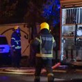 (Video) Veliki požar u Ulici sa luksuznim vilama na Senjaku: Buknula vatra, vatrogasci na terenu: "Jedva sam spasio svoj…
