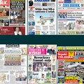 Naslovne strane današnjih novina: Prelistavanje štampe za ponedeljak, 17. novembar 2025. godine