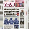 "Nova" piše: Kako je vlast pretvorila elitne specijalce u pozornike