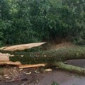 Nezapamćeno nevreme na području zapadne Srbije: Vetar čupao drveće, odneo krov sa škole! Meštani ovo ne pamte (foto)