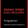 Zastani, Srbijo – danas u Kragujevcu