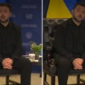 Čudno ponašanje Zelenskog dok je sedeo pored Trampa: Snimak njegovih grimasa postao viralan (video)
