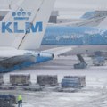 Više desetina letova iz Amsterdama otkazano zbog snega