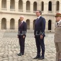 Predsednik Srbije u Parizu: Vučić dočekan uz najviše počasti