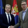 Korektan i otvoren razgovor Predsednik Vučić primio glavnog tužioca Mehanizma za međunarodne krivične sudove Serža…