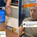 Tiktoker platio flašicu skeniranjem dlana, pa se pojavila njegova slika: Ljudi mu poručili - "čipovan si"
