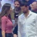 Novak Đoković pričao s lepom Milenom dok gleda Zvezdu: Ona je poznata u Španiji, udala se za bivšeg košarkaša