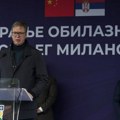 "Izgleda kao u Austriji i Švajcarskoj" Vučić: Takovski kraj dobio modernu obilaznicu oko Gornjeg Milanovca (video)